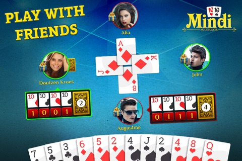 Mindi Multiplayer - Card Game screenshot 2