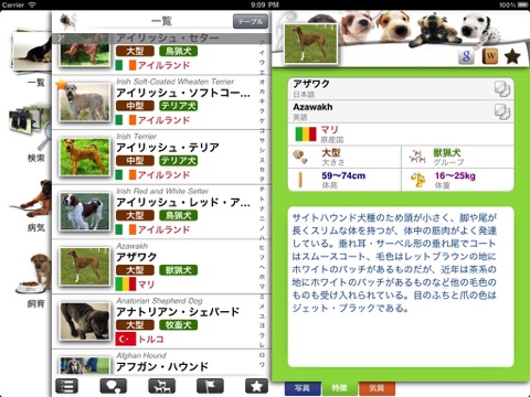 犬の百科辞典HD screenshot 2