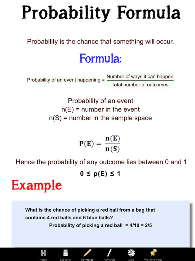 Probability Made Easy Maths(圖4)-速報App