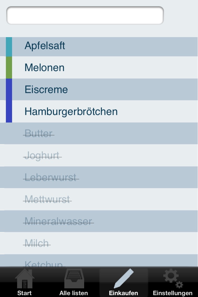 Grocery list - online sync screenshot 4
