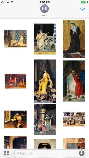 Osman Hamdi Artworks Stickers(圖1)-速報App