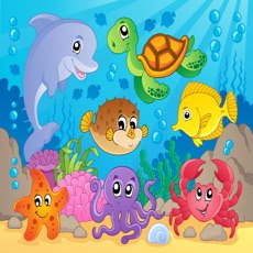 Activities of Sea Animals Puzzle Toddlers Learning Games
