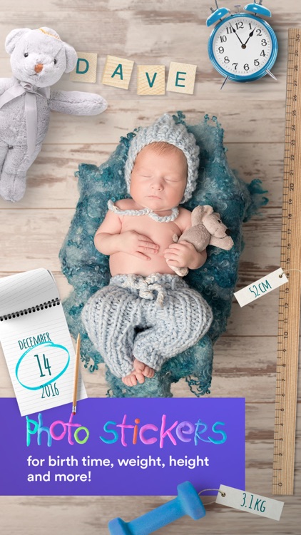 Baby Moments - pregnancy & baby milestone photos screenshot-0