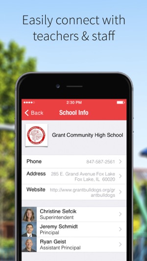 Grant High School Mobile App(圖2)-速報App