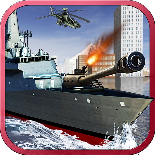Coastline Navy Warship Fleet - Battle Simulator 3D Icon