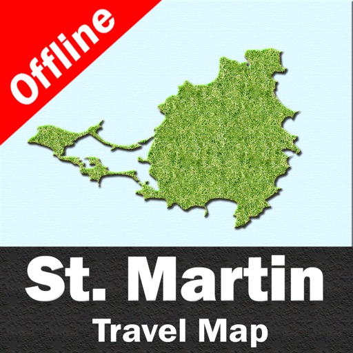 SAINT MARTIN – GPS Travel Map Offline Navigator icon