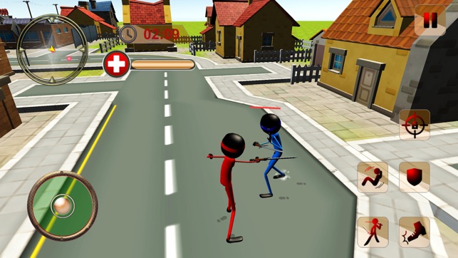 Stickman Ninja War Extreme Fight 3D(圖5)-速報App