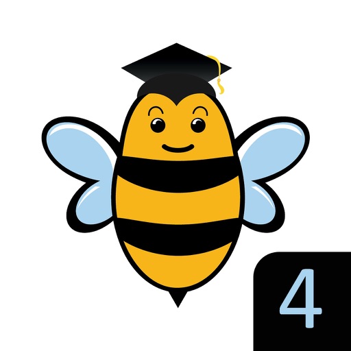 Spelling Bee for Kids - Spell 4 Letter Words Icon