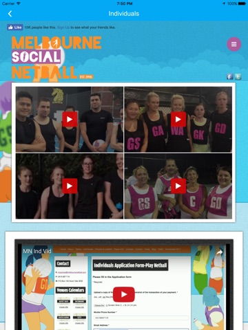 Melbourne Netball screenshot 2