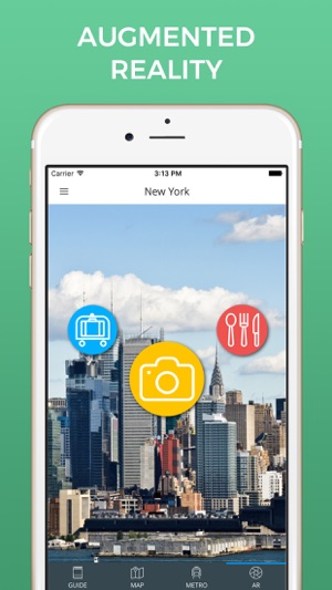 New York City Travel Guide with Offline Street Map(圖2)-速報App