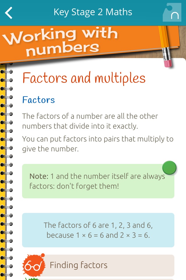 Key Stage 2 Maths screenshot 2