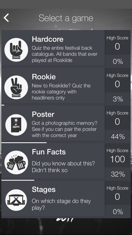 Roskilde Festival Quiz