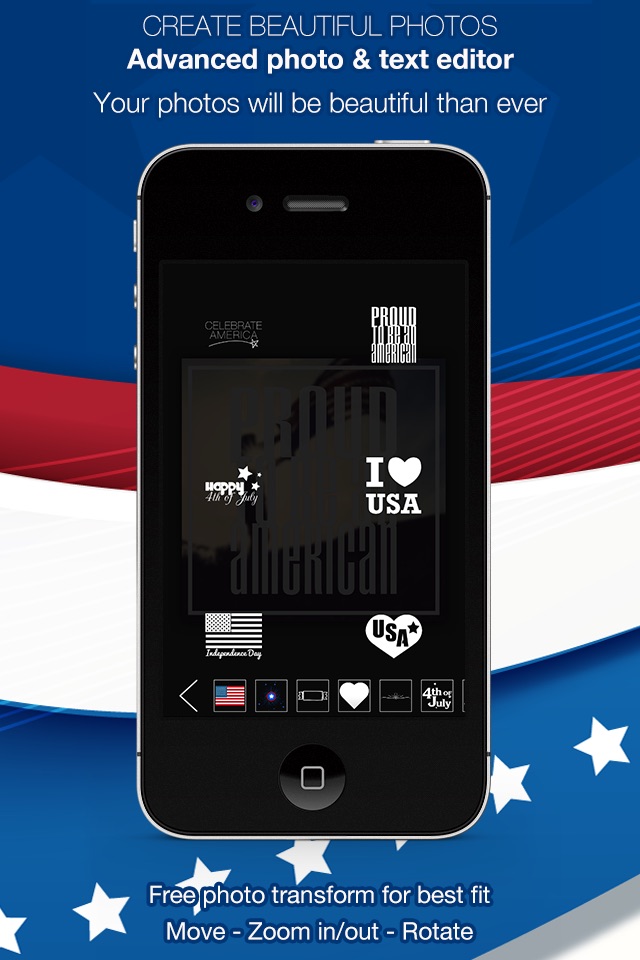 4th of July Pics – Patriotic pic stickers America screenshot 2