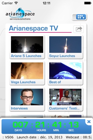 Arianespace HD screenshot 2