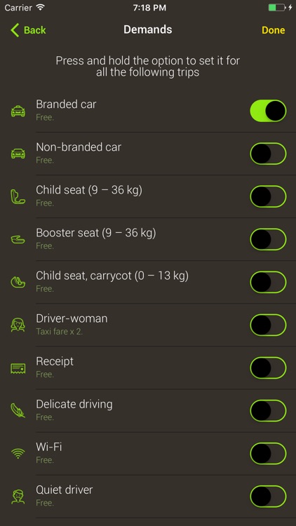 Taxovichkof: calling a taxi in St. Petersburg screenshot-3