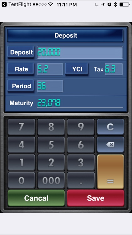 EZ-Financial Calculator