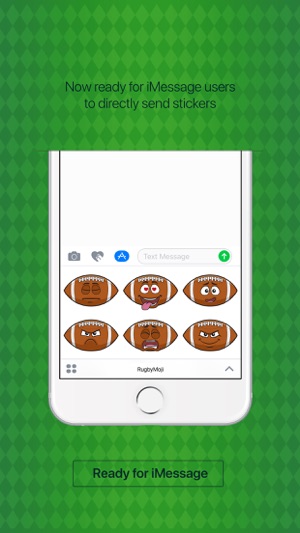 RugbyMoji - rugby union emoji and sticker keyboard(圖3)-速報App