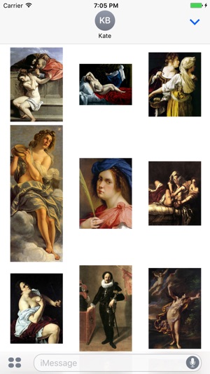 Artemisia Gentileschi Artworks Stickers(圖1)-速報App