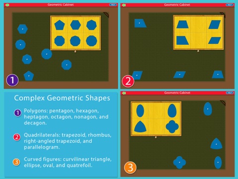 Montessori Geometric Cabinet screenshot 4