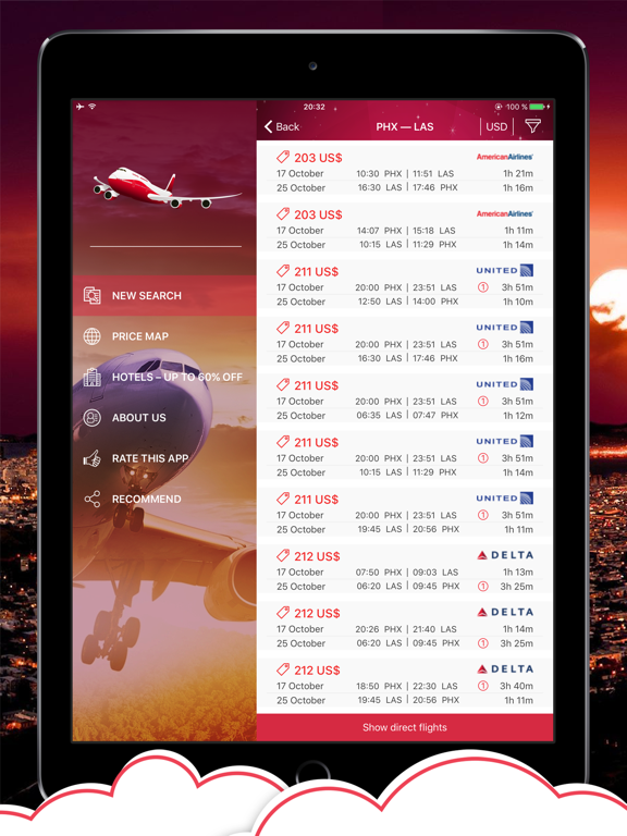 Airline Tickets & US Airways – Cheap Travel Apps screenshot 4