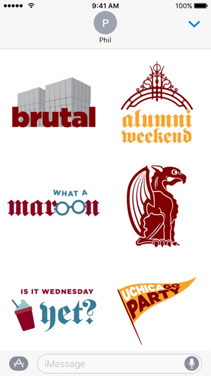 UChicago Stickers screenshot-3