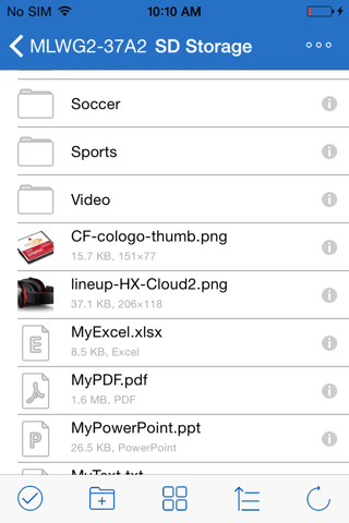 Kingston MobileLite screenshot 2