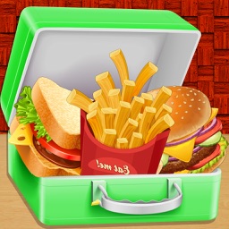 Fast Food Kids School Lunchbox