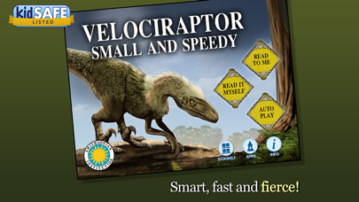 How to cancel & delete Velociraptor: Small and Speedy - Smithsonian from iphone & ipad 1