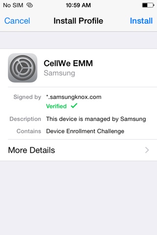 Samsung SDS IAM&EMM screenshot 3