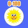 0 to 100 Kids Learn Numbers Flashcards