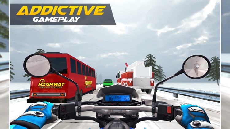 Highway Traffic Rider : Motorbike Rider screenshot-3