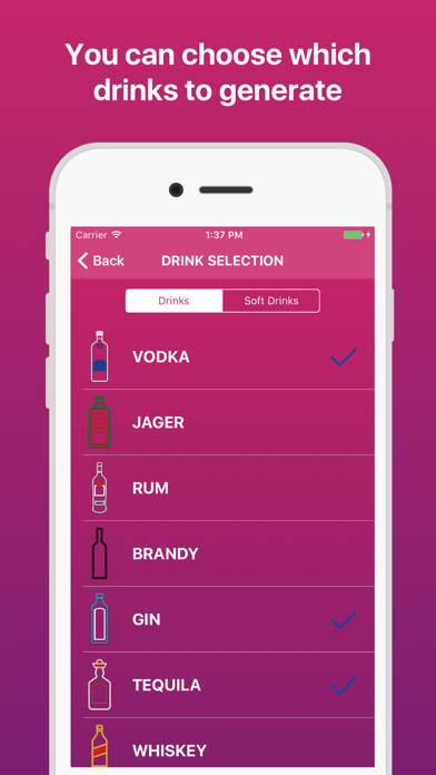 How to cancel & delete What to drink? - DrinkGenerate from iphone & ipad 2