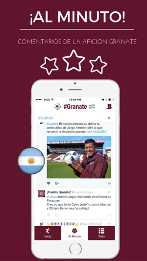 App Granate - Futbol de Lanús Argentina(圖1)-速報App