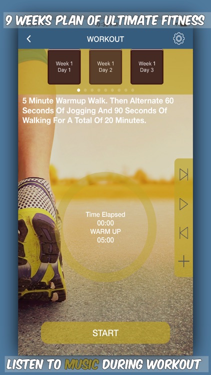 Couch To 5K Workout-Run, Jog, Walk