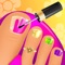 Help the fashion girls get ready for summer beach party with a manicure or pedicure
