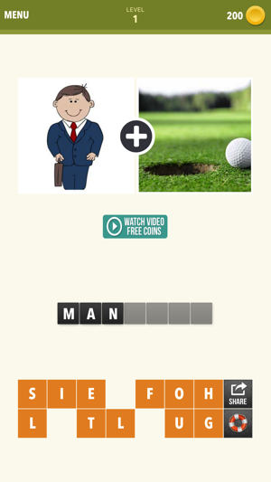 Pic Combo - 2 Pics Guess What's the Word Puzzle(圖4)-速報App