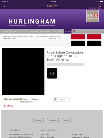 Hurlingham Polo Media screenshot 4