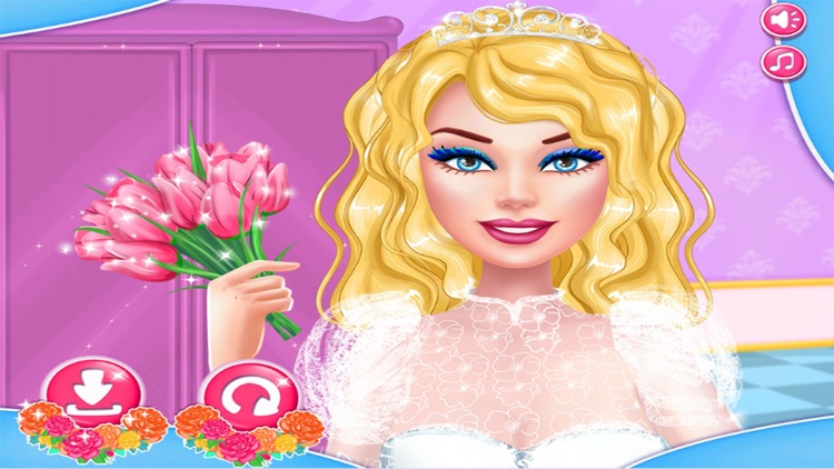العاب تلبيس ومكياج العروسة و العريس - العاب بنات screenshot-4