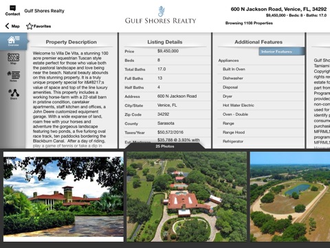 Gulf Shores Realty for iPad screenshot 4