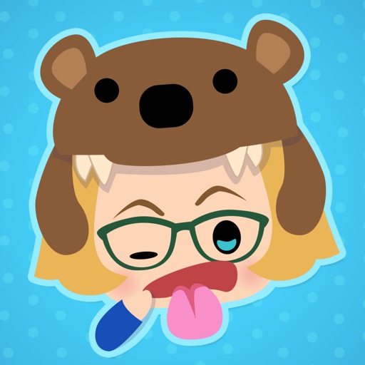 Betsie Bear: Stickers and Emoji for Students icon