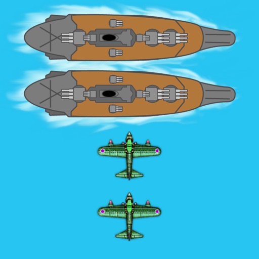 Kamikaze Warplane VS Battle Ship In Battlefield iOS App