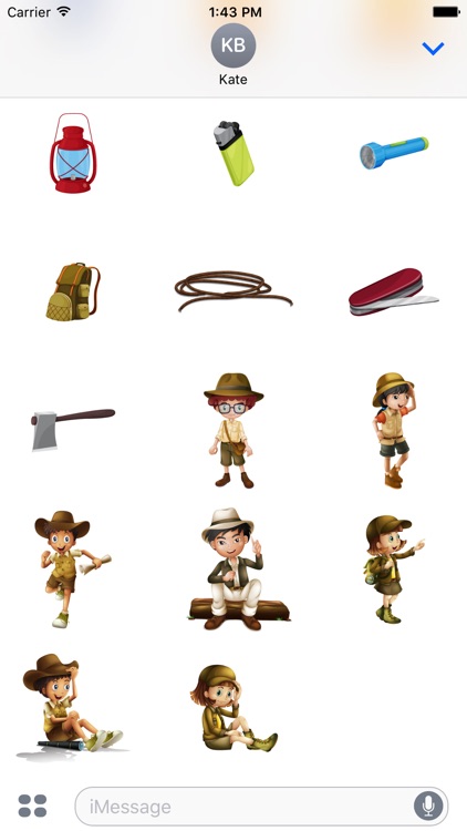 Scout and Adventure Stickers