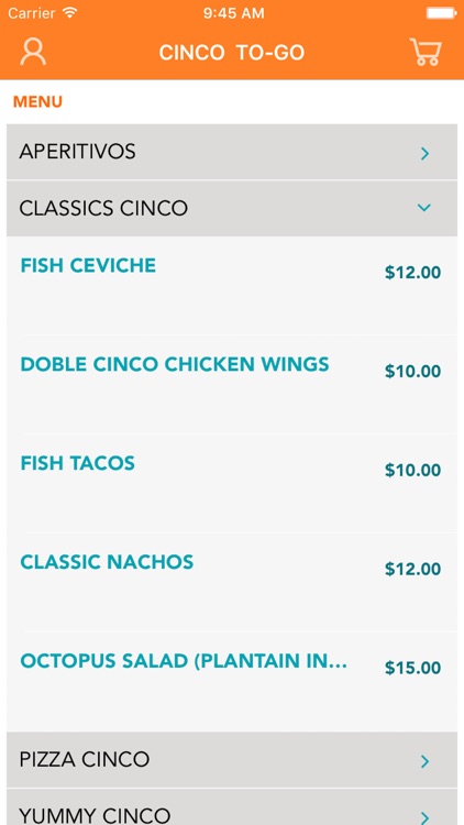 CINCO TO-GO screenshot-3