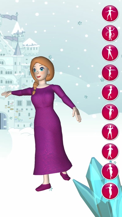 Dance with Snow Queen – Princess Dancing Game