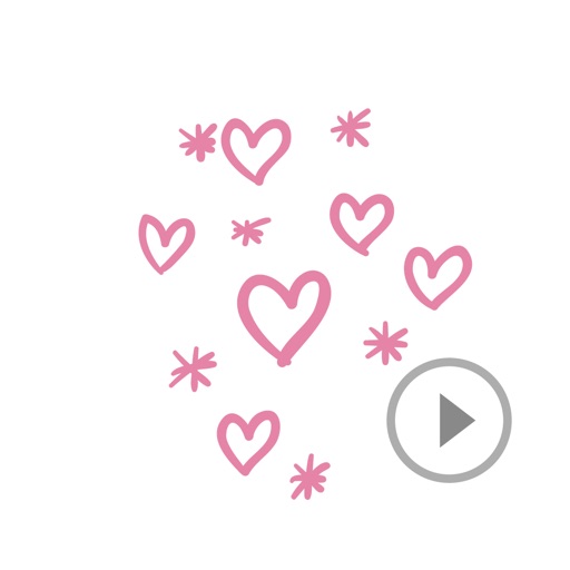 Animated Cute Heart Stickers icon