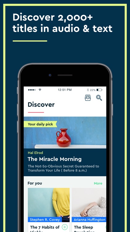 Blinkist - Big Ideas in Small Packages
