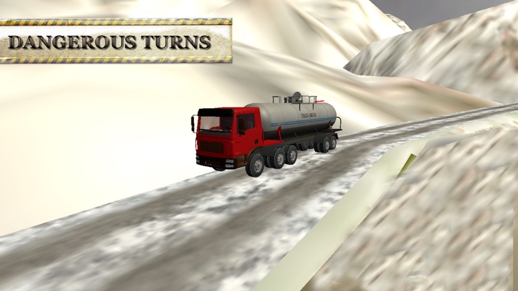 Offroad Oil Tanker - Winter Fuel Tranportation screenshot-3