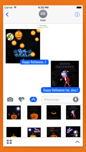 Halloween GIF Stickers(圖2)-速報App