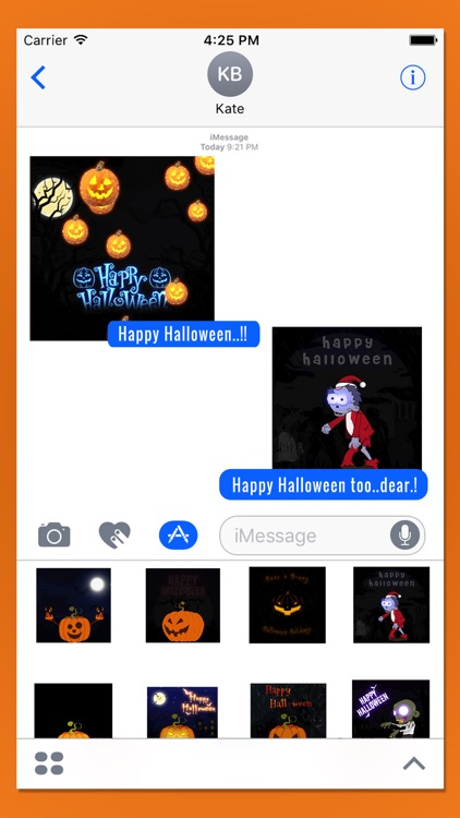 Halloween GIF Stickers