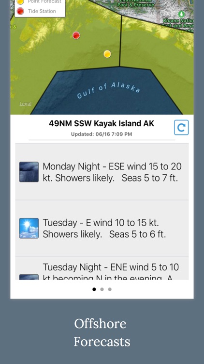 Boating Weather and Tides - NOAA 5-day WX Forecast screenshot-3